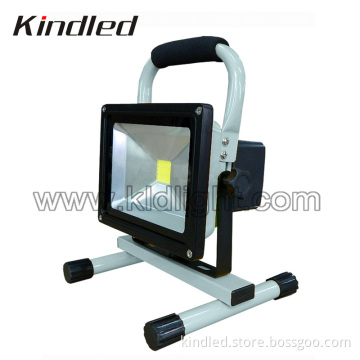 Portable Rechargeable LED Floodlight-20W RGB for Working Time 3hours